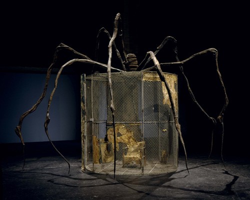 « Spider » (araignée) sculpture en bronze et autres matériaux de Louise Bourgeois. JPEG - 42.2 ko