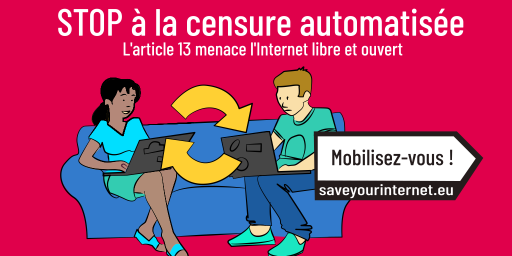 Photo d'illustration de la campagne Save Your Internet