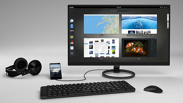Librem5 phone convergence - screen keyboard mouse