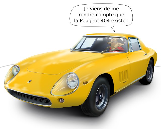 404 not found Je viens de me rendre compte que la Peugeot 404 existe !
