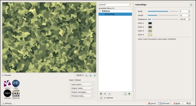 Le filtre « Camouflage »