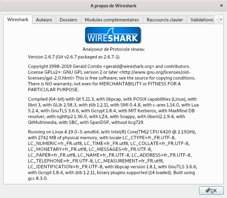 Wireshark 2.6.7