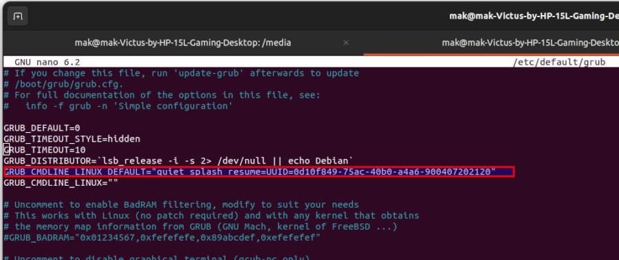 Résoudre l'ACPI BIOS error dans Ubuntu